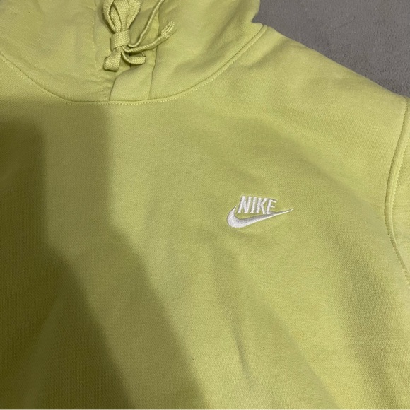 Neon green/yellow Nike hoodie - Picture 2 of 6
